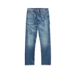 Online High-Rise Cropped Straight Leg Jeans Women Denim