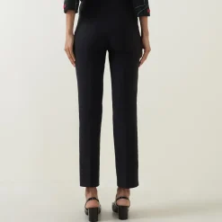 Discount High-Rise Cropped Straight Leg Trousers Women Trousers & Shorts