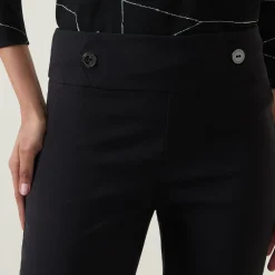 Discount High-Rise Cropped Straight Leg Trousers Women Trousers & Shorts