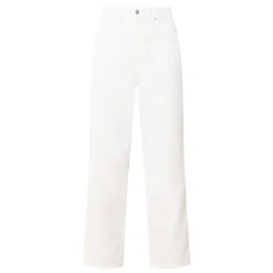 Outlet High-Rise Cropped Straight Leg Jeans Women Denim