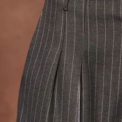 Best High-Rise Pinstripe Trousers Women Trousers & Shorts