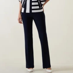 Hot High-Rise Pleated Straight Leg Trousers Women Trousers & Shorts