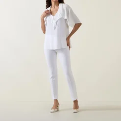 Best High-Rise Skinny Leg Trousers Women Trousers & Shorts