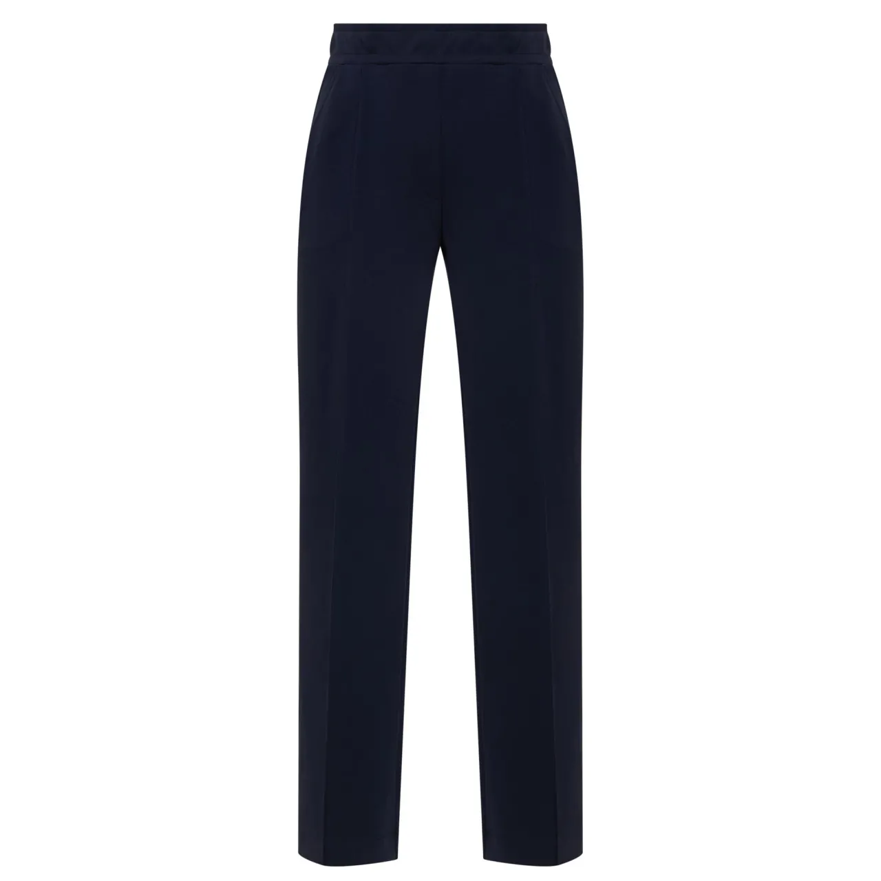 Outlet High-Rise Straight Leg Trousers Women Trousers & Shorts