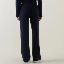 Outlet High-Rise Straight Leg Trousers Women Trousers & Shorts
