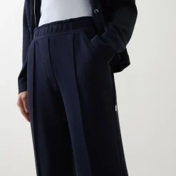 Outlet High-Rise Straight Leg Trousers Women Trousers & Shorts