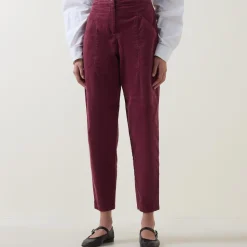 New High-Rise Tapered Trousers Women Trousers & Shorts