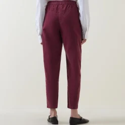 New High-Rise Tapered Trousers Women Trousers & Shorts