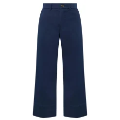 Clearance High-Rise Wide Leg Cropped Trousers Women Trousers & Shorts