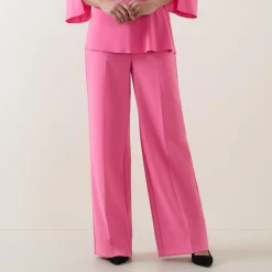 Clearance High-Rise Wide Leg Trousers Women Trousers & Shorts