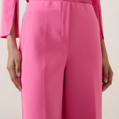 Clearance High-Rise Wide Leg Trousers Women Trousers & Shorts