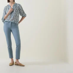 Best High-Stretch Straight Leg Jeans Women Denim