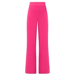 Sale High-Waisted Knitted Wide-Leg Trousers Women Trousers & Shorts