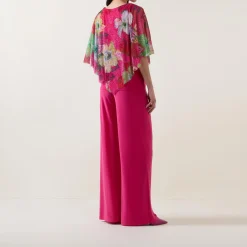 Sale High-Waisted Knitted Wide-Leg Trousers Women Trousers & Shorts