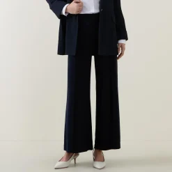 High-Waisted Wide-Leg Trousers Women Trousers & Shorts