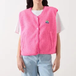 Clearance Hoktown Fleece Gilet Women Coats & Jackets