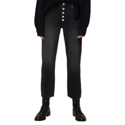 Discount Hollie Button Front Jean Women Denim