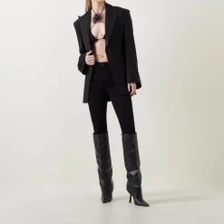 Hot Hoxton High-Rise Skinny Jeans Women Denim