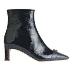 Online Hylda Textured Leather Boots Women Boots
