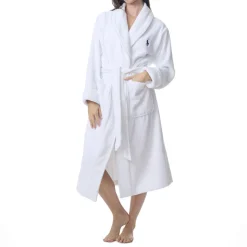 Sale Iconic Bear Pony Logo Robe Women Sleepwear