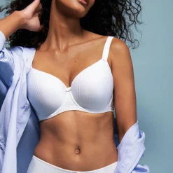 Discount Idol Balcony Bra White Women Lingerie