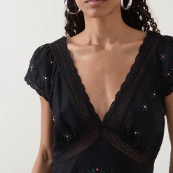 Online Iggy Rose Trail Embroidered Dress Women Dresses