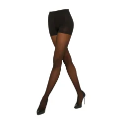 Discount Individual Control Top Tights Black Women Hosiery