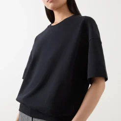 Discount Interlock Logo Sweatshirt Women Sweaters & Cardigans