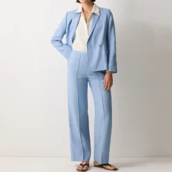 Clearance Irish Linen Palazzo Trousers Women Trousers & Shorts