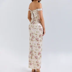 Online Isis Floral Corset Dress Women Dresses