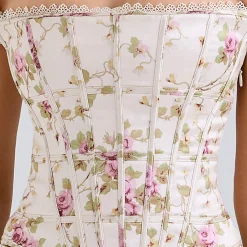 Online Isis Floral Corset Dress Women Dresses
