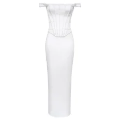 Best Isis Satin Corset Dress Women Dresses