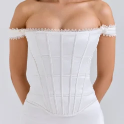 Best Isis Satin Corset Dress Women Dresses