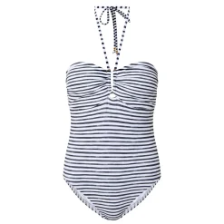 Best Isla Palm Bandeau One-Piece Swimsuit Women Swimwear & Beachwear