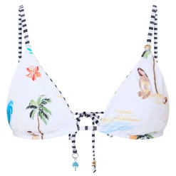 Clearance Isla Palm Reversible Triangle Bikini Top Women Swimwear & Beachwear