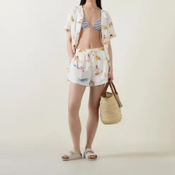 New Isla Palm Shorts Women Swimwear & Beachwear