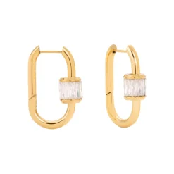 New Éist Liom Hoop Earrings Gold Women Earrings