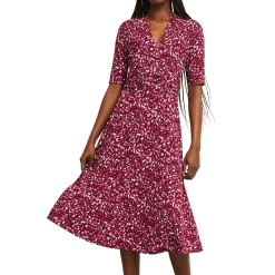 Clearance Jaci Printed Flared Dress Women Dresses
