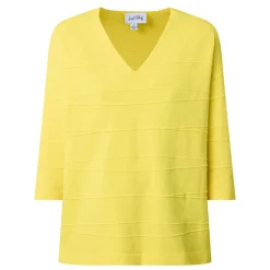 Best Jacquard Striped Sweater Women Tops