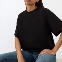 Outlet Jadon Monogram Logo T-Shirt Women Tops