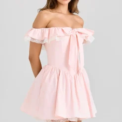 Hot Jaide Off Shoulder Corset Mini Dress Women Dresses