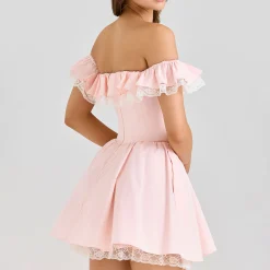 Hot Jaide Off Shoulder Corset Mini Dress Women Dresses