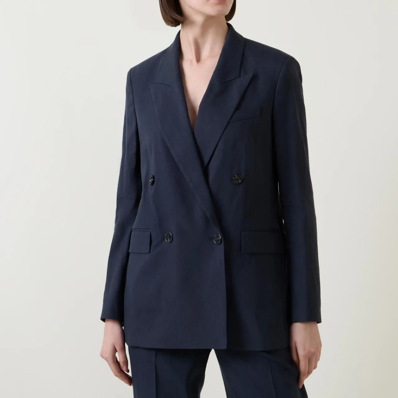 Online Jaleto8 Double-Breasted Blazer Women Coats & Jackets