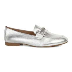 Discount Jangle Metallic Leather Loafers Women Loafers