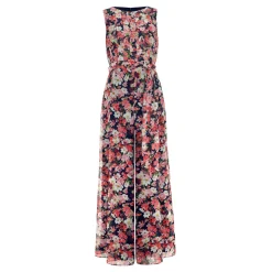 Clearance Janine Floral Wide Leg Jumpsuit Women Jumpsuits