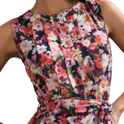 Clearance Janine Floral Wide Leg Jumpsuit Women Jumpsuits