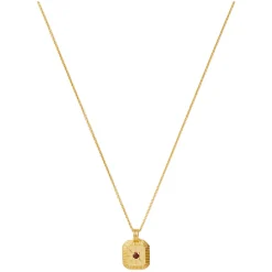 Discount January Birthstone Necklace Women Necklaces