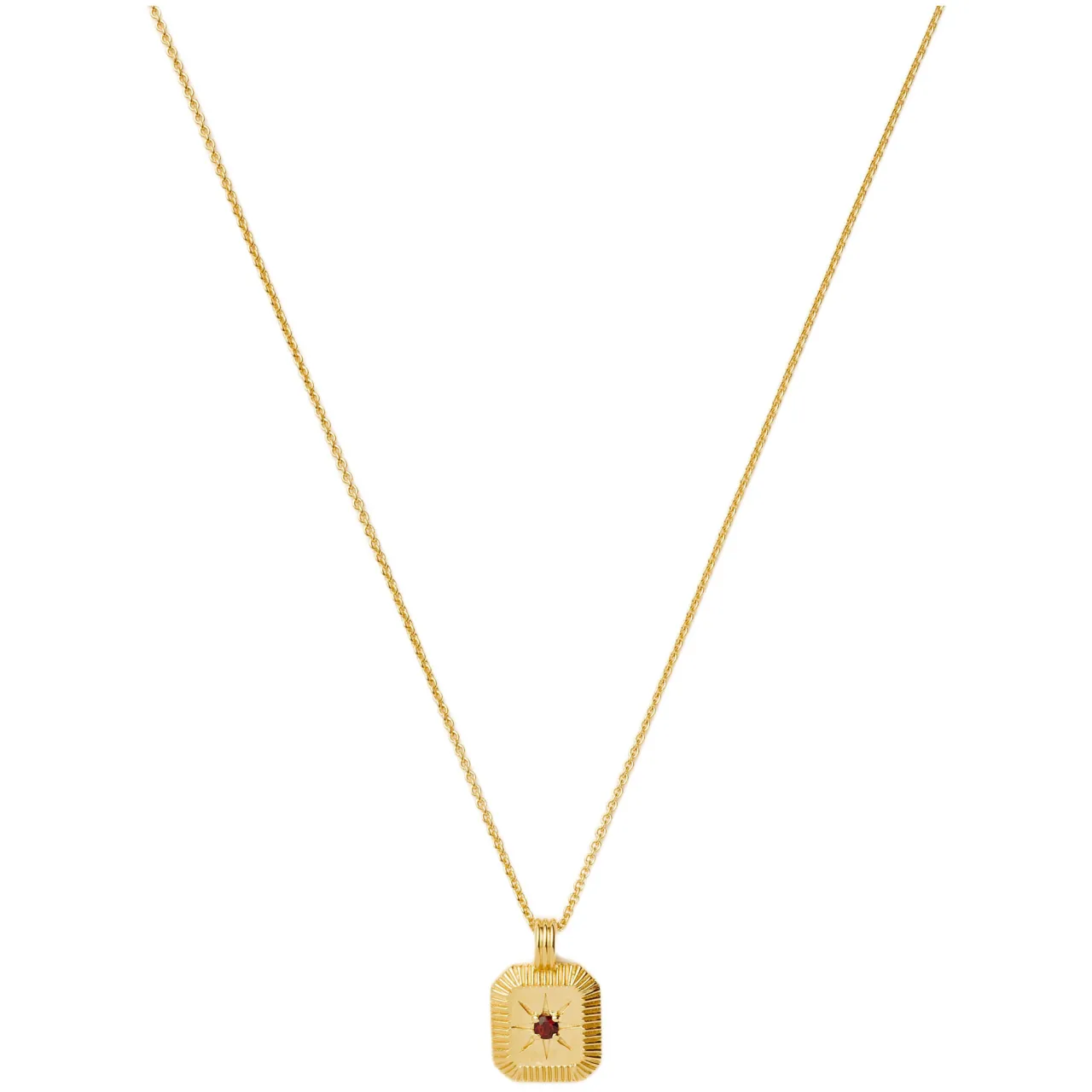Discount January Birthstone Necklace Women Necklaces