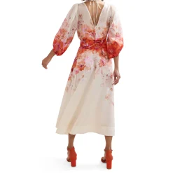 Discount Jaslyn Floral Flared Dress Women Dresses