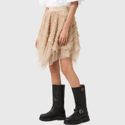 Outlet Jayde Asymmetric Tulle Mini Skirt Women Skirts